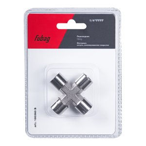 FUBAG Переходник 1/4 дюйма FFFF, блистер 1 шт
