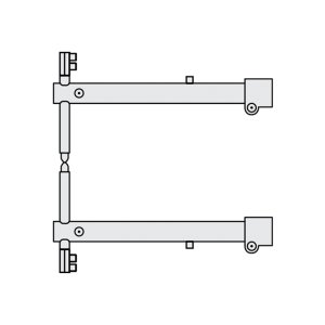FUBAG Комплект плеч O 45 х 800мм для серии RV