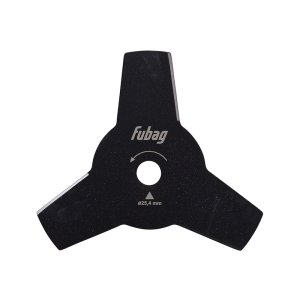 Триммерный диск FUBAG 3 лопасти внешний диаметр 255 мм, посадочный диаметр 25,4 мм, толщина 1,6 мм