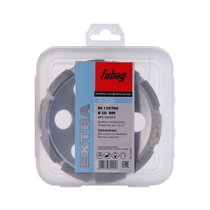 Алмазный шлифовальный круг для бетона FUBAG DS 1 Extra D125 мм/ 22.2 мм