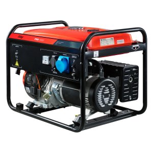 Бензиновый генератор FUBAG PRG 5000 + Комплект колес и ручек для электростанций в ПОДАРОК