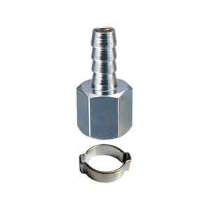 FUBAG Переходник 1/4 дюйма F на елочку 6мм с обжимным кольцом 9Х11мм