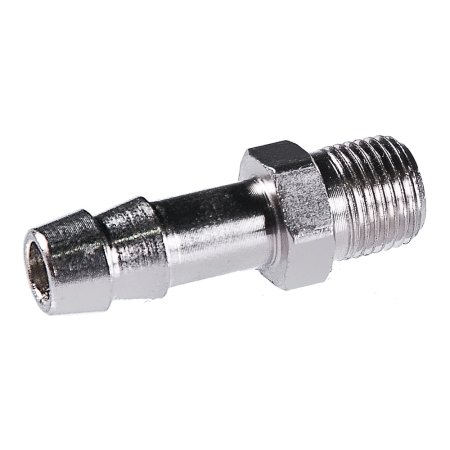 FUBAG Переходник 1/8 дюйма M на елочку 8мм с обжимным кольцом 11Х13мм, блистер 1 шт. в Нальчике фото