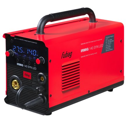 Полуавтомат сварочный инверторный FUBAG IRMIG 140 SYN LED с горелкой 150 А в комплекте