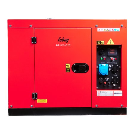 Дизельный генератор FUBAG DS 6500 AC ES с электростартером и коннектором автоматики (кожух) в Нальчике фото