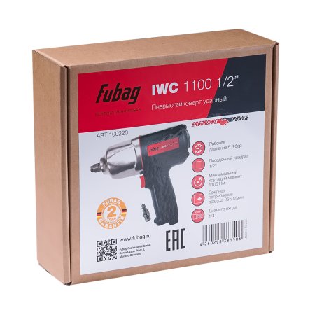 Пневмогайковерт ударный FUBAG IWC 1100 1/2 дюйма в Нальчике фото