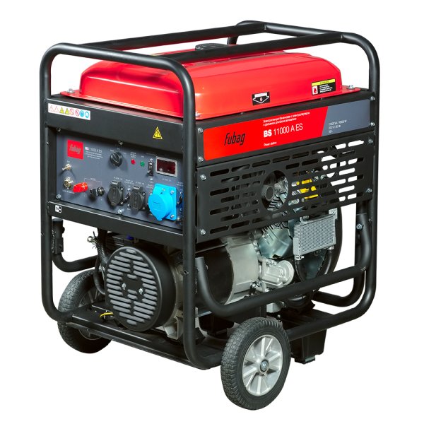 FUBAG Бензиновый генератор с электростартером и коннектором автоматики BS 11000 A ES + Блок автоматики Startmaster BS 11500 для бензиновых электростанций в ПОДАРОК в Нальчике фото