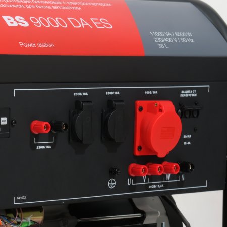 Бензиновый генератор FUBAG BS 9000 DA ES (трехфазный) с электростартером и коннектором автоматики в Нальчике фото