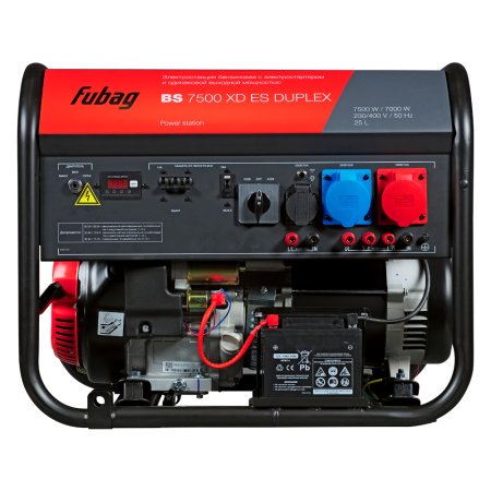 Бензиновый генератор FUBAG BS 7500 XD ES DUPLEX в Нальчике фото