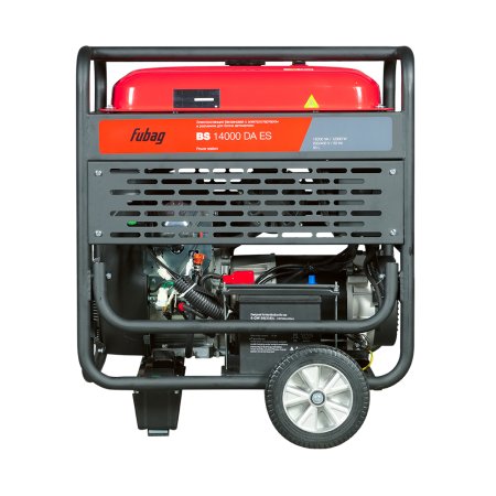 Бензиновый генератор FUBAG BS 14000 DA ES (трехфазный) с электростартером и коннектором автоматики в Нальчике фото