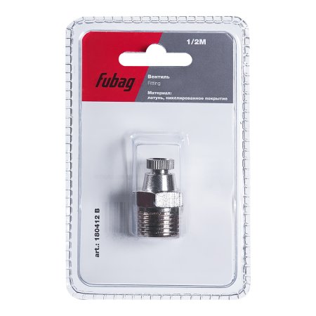 FUBAG Вентиль 1/2 дюйма М, блистер 1 шт в Нальчике фото
