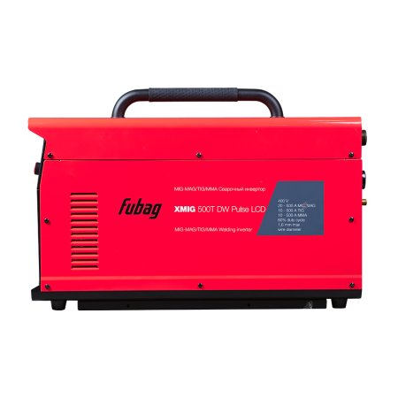 Полуавтомат сварочный FUBAG XMIG 500T DW PULSE + подающий механизм DRIVE XMIG DW PULSE  + горелка FB 550W 3 м + блок жидкостного охлаждения Cool XMIG + шланг-пакет 5 метров 95 мм2 14 pol с жидкостным охлаждением + Тележка  в Нальчике фото