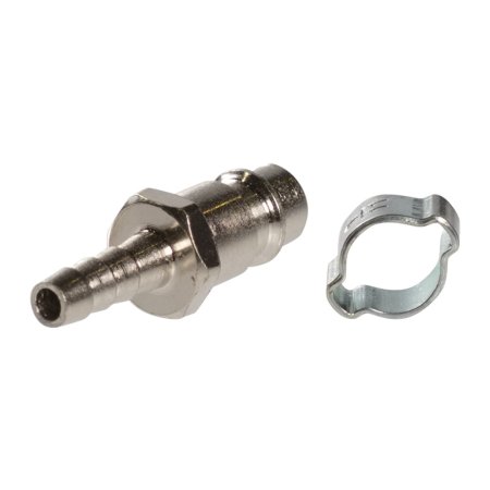 FUBAG Разъемное соединение рапид (штуцер), елочка 6мм с обжимным кольцом 6х11мм, блистер 1 шт в Нальчике фото