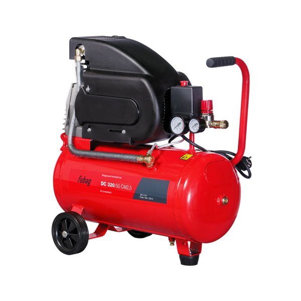 Поршневой масляный компрессор FUBAG DC 320/50 CM2.5 + Набор пневмоинструмента в ПОДАРОК в Нальчике фото
