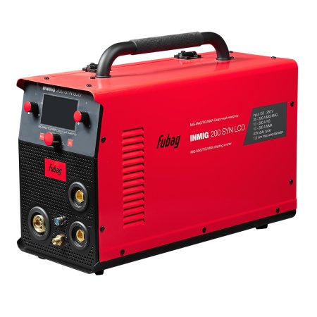 FUBAG Сварочный полуавтомат INMIG 200 SYN LCD (новый дисплей) с горелкой FB 250 3 м (FB 250 Ergo 3 м) + Маска сварщика Хамелеон IR 4-13N M + Порошковая проволока самозащитная FB 71TGS 0.8 мм_катушка 100 мм_вес 1 кг в ПОДАРОК! в Нальчике фото