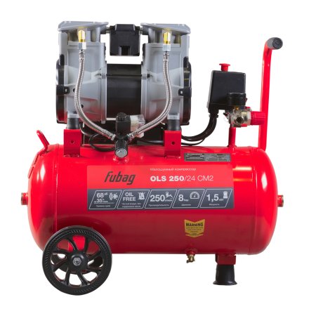 Компрессор воздушный безмасляный малошумный FUBAG OLS 250/24 CM2 + Пневмопистолет для накачки в ПОДАРОК в Нальчике фото