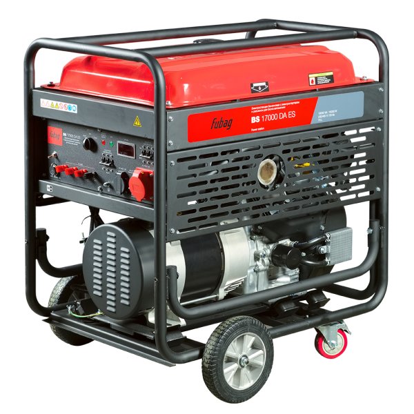Бензиновый генератор FUBAG BS 17000 DA ES (трехфазный) с электростартером и коннектором автоматики в Нальчике фото