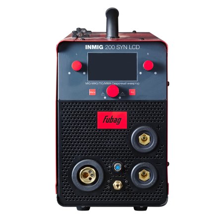 FUBAG Сварочный полуавтомат INMIG 200 SYN LCD (новый дисплей) с горелкой FB 250 3 м (FB 250 Ergo 3 м) + Маска сварщика Хамелеон IR 4-13N M + Порошковая проволока самозащитная FB 71TGS 0.8 мм_катушка 100 мм_вес 1 кг в ПОДАРОК! в Нальчике фото