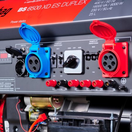 Бензиновый генератор FUBAG BS 8500 XD ES DUPLEX для одно и трехфазного режимов работы в Нальчике фото
