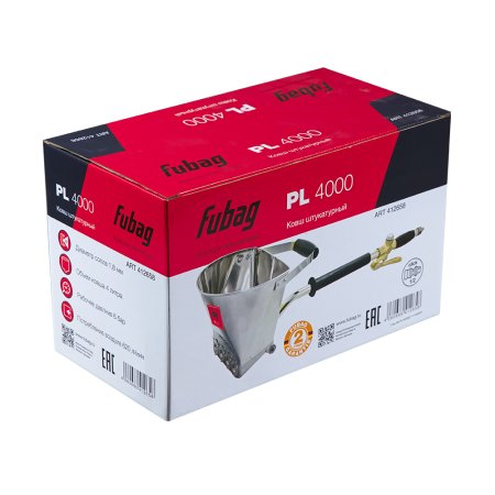 FUBAG Ковш штукатурный пневматический Hopper PL4000 в Нальчике фото