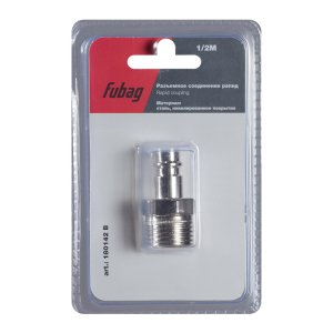 FUBAG Разъемное соединение рапид (штуцер), 1/2 дюйма M, наруж.резьба, блистер 1 шт в Нальчике фото