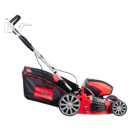 Газонокосилка аккумуляторная самоходная FUBAG FLA 5180 SMF с функцией вертикального хранения в комплекте с 2 аккумуляторами FA 4040 Li (4.0 Ah/40V) и зарядным устройством FCH 2040 в Нальчике фото