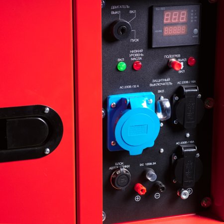 Дизельный генератор FUBAG DS 6500 AC ES с электростартером и коннектором автоматики (кожух) в Нальчике фото