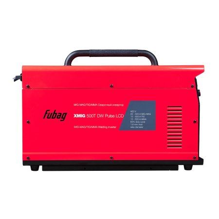 Полуавтомат сварочный FUBAG XMIG 500T DW PULSE + подающий механизм DRIVE XMIG DW PULSE  + горелка FB 550W 3 м + блок жидкостного охлаждения Cool XMIG + шланг-пакет 5 метров 95 мм2 14 pol с жидкостным охлаждением + Тележка  в Нальчике фото