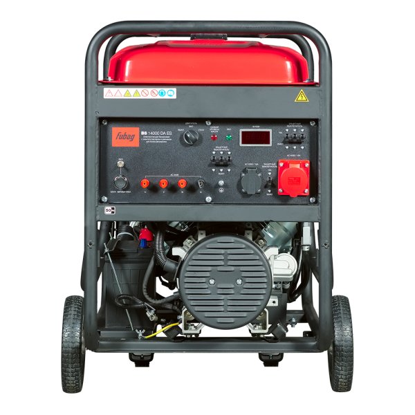 Бензиновый генератор FUBAG BS 14000 DA ES (трехфазный) с электростартером и коннектором автоматики в Нальчике фото