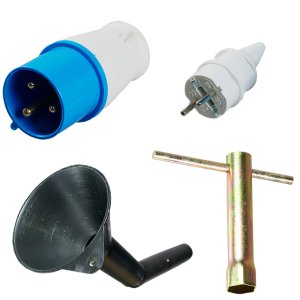 Бензиновый генератор FUBAG PRG 5000 + Комплект колес и ручек для электростанций в ПОДАРОК в Нальчике фото