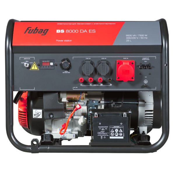 FUBAG Бензиновый генератор (трехфазный) с электростартером и коннектором автоматики BS 8000 DA ES + Блок автоматики Startmaster BS 6600 D (400V) в ПОДАРОК! в Нальчике фото