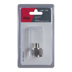 FUBAG Переходник 1/4 дюйма M на 1/2 дюйма F, блистер 1 шт в Нальчике фото
