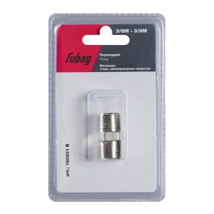 FUBAG Переходник 3/8 дюйма M на 3/8 дюйма М, блистер 1 шт в Нальчике фото