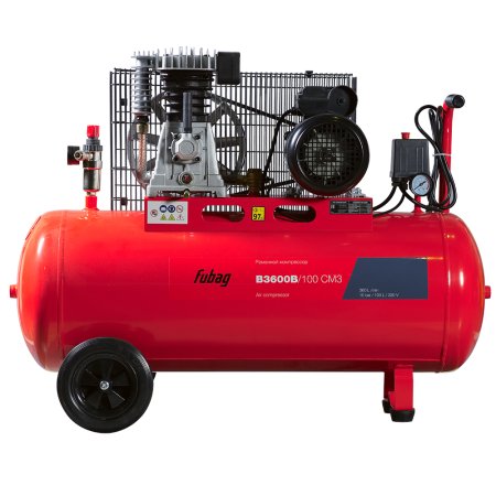 Ременной компрессор одноступенчатый FUBAG B3600B/100 CM3 в Нальчике фото