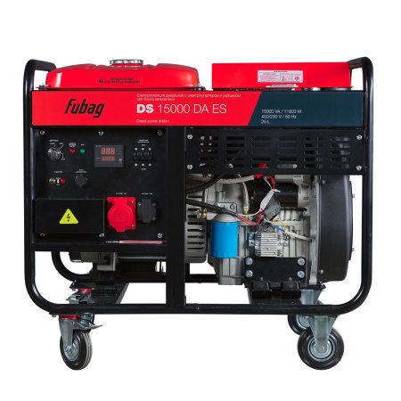 Дизельный генератор (трехфазный) FUBAG DS 15000 DA ES с электростартером и коннектором автоматики в Нальчике фото