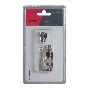 FUBAG Разъемное соединение рапид (муфта), пружинка для шланга 6.5x10мм, блистер 1 шт в Нальчике фото