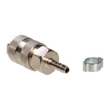 FUBAG Разъемное соединение рапид (муфта), елочка 6мм с обжимным кольцом 6х11мм, блистер 1 шт в Нальчике фото