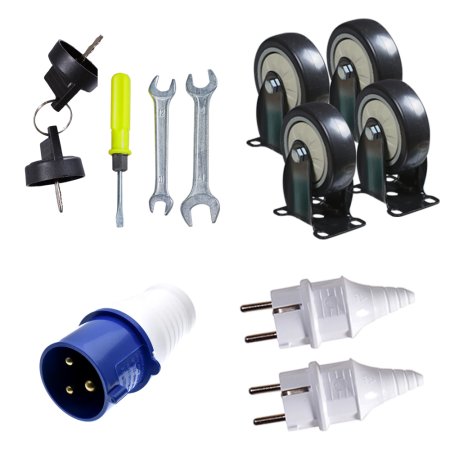 Дизельный генератор FUBAG DS 6500 AC ES с электростартером и коннектором автоматики (кожух) в Нальчике фото