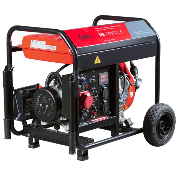 FUBAG Дизельный генератор (3-фазный) с электростартером и коннектором автоматики DS 7000 DA ES + Блок автоматики Startmaster DS 25000 D (400V) в ПОДАРОК в Нальчике фото