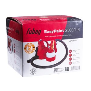 FUBAG Электрический краскораспылитель EasyPaint S500/1.8 с верхним бачком в Нальчике фото