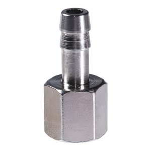 FUBAG Переходник 1/4 дюйма F на елочку 8мм с обжимным кольцом  11Х13мм, блистер 1 шт в Нальчике фото