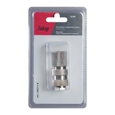 FUBAG Разъемное соединение рапид (муфта), 3/8 дюйма F, внутр. резьба, блистер 1 шт в Нальчике фото
