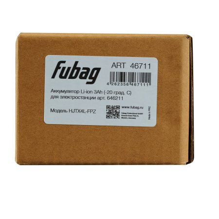 Аккумулятор FUBAG li-ion 3Ah для инверторного генератора TI 11000 A ES (арт. 646211) купить в Нальчике