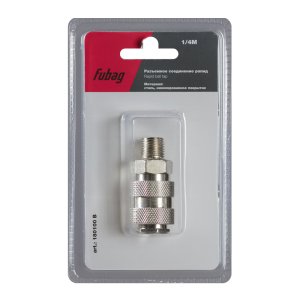 FUBAG Разъемное соединение рапид (муфта), 1/4 дюйма M, наружн. резьба, блистер 1 шт в Нальчике фото